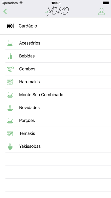 Yoko - Cozinha Japonesa screenshot 2