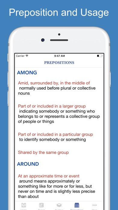 Mastering English Prepositions screenshot 2