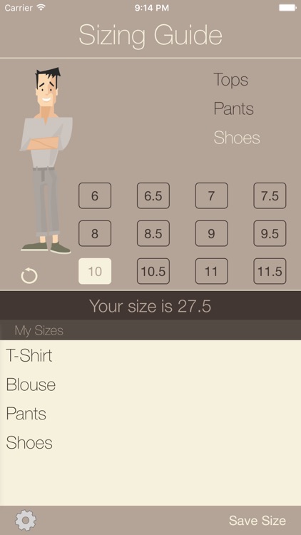 PT: Sizing Guide screenshot-3