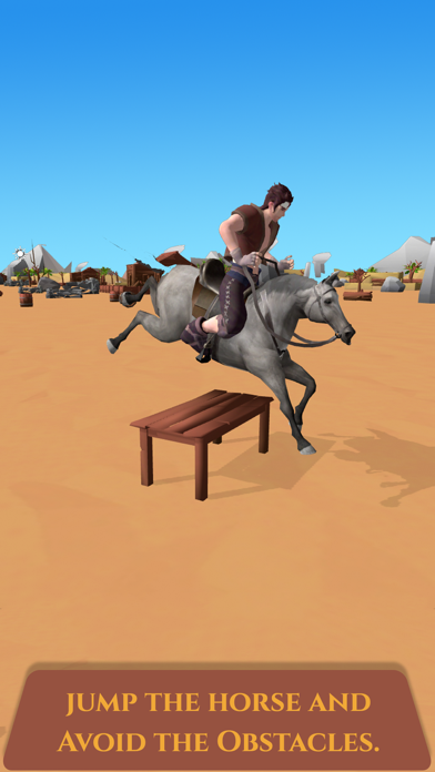 How to cancel & delete Wild West - Horse Chase Games from iphone & ipad 1