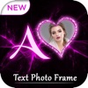 Lighting Text Photo Frame