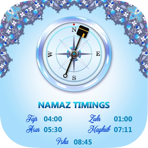 Qibla Compass:Namaz Timings