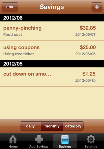 Easy savings - let's save wisely and store well! screenshot 2