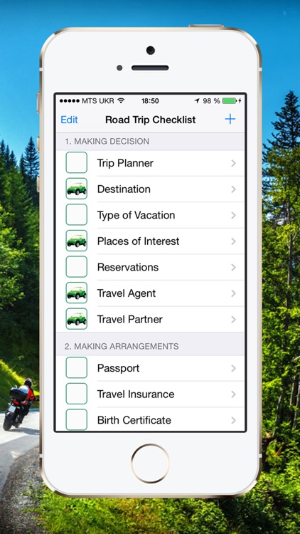 Road Trip Checklist