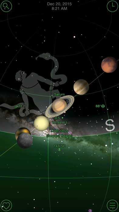 GoSkyWatch Planetarium - the astronomy star guide Screenshot 2