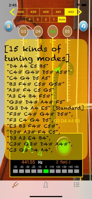 小提琴調音器 - ViolinTuner(圖4)-速報App