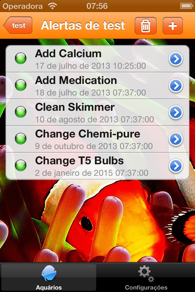 aquaPlanner screenshot 2