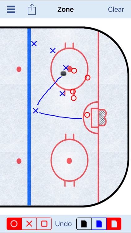 Hockey Strategy Board