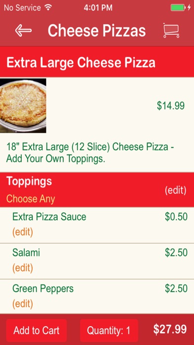 Madison’s Pizza screenshot 3