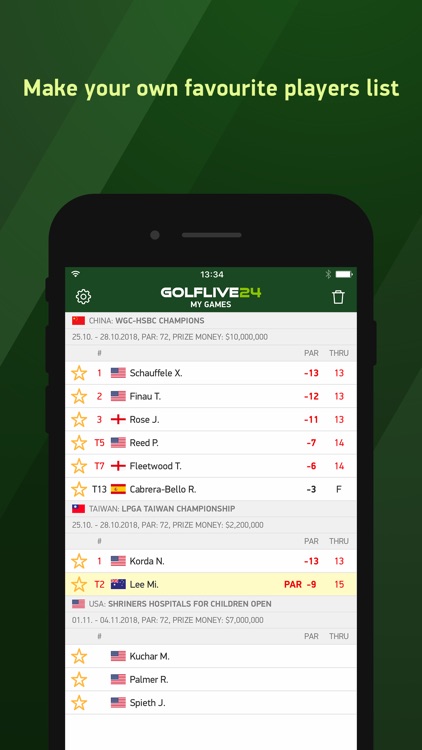 Golf Live 24 - golf scores screenshot-4