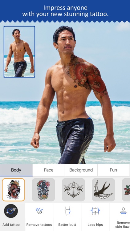 Retouch Men: Abs & Body Editor screenshot-5