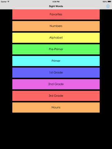 Sight Words - Dolch words to teach kids how to read, learn, and memorize the most common words and alphabet. Education