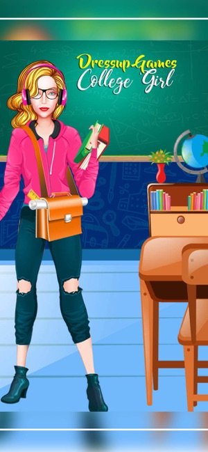 Dress Up Games College Girl