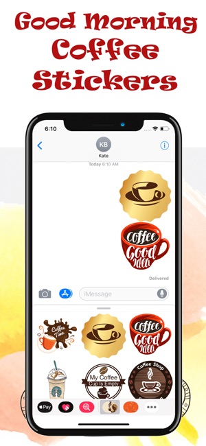 Good Morning Coffee Stickers!(圖4)-速報App