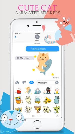 Animated Cats Moji(圖5)-速報App