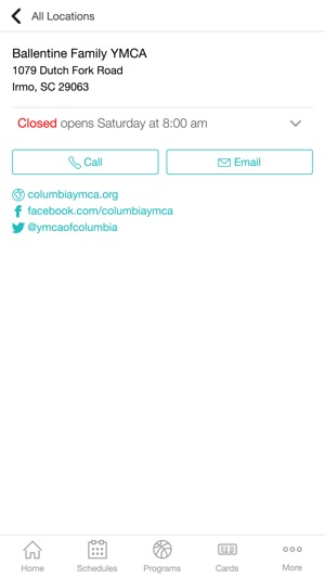 YMCA of Columbia(圖1)-速報App