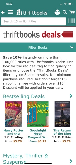 ThriftBooks: New & Used Books(圖3)-速報App