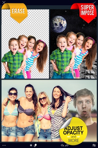Overlay Cut Out Photo Editor - náhled