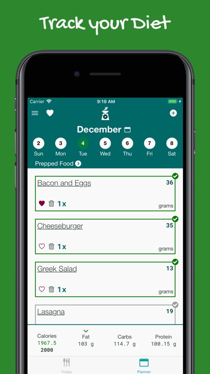 Meal Prep Planner and Diary screenshot-3