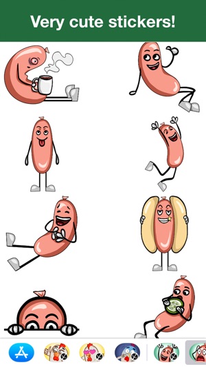 Sausage - Cute stickers(圖2)-速報App