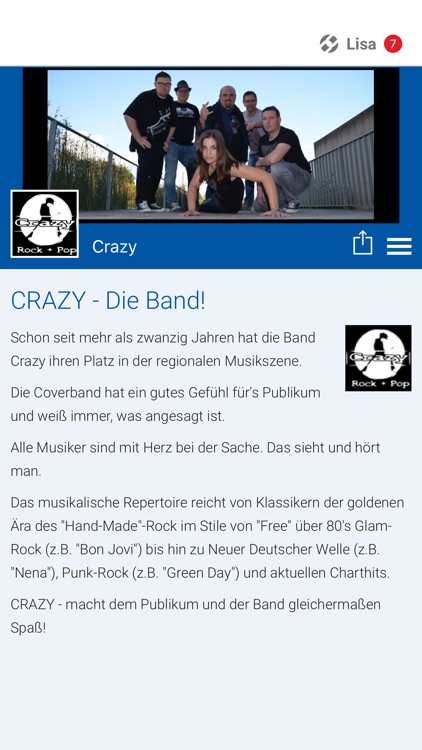 Crazy - Die Band