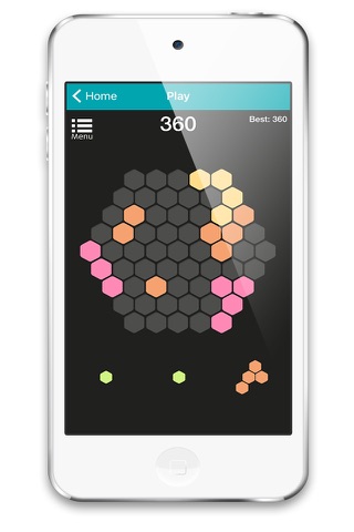 HexagTris screenshot 2