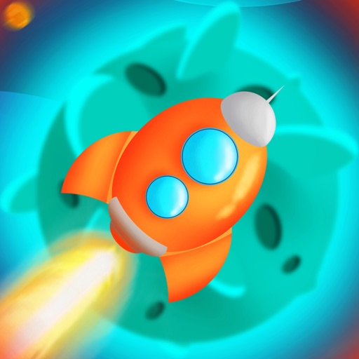 Rocket Travel Icon