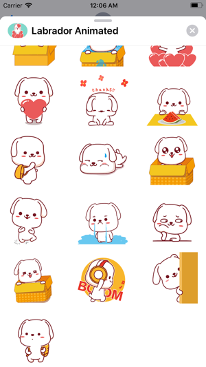 Labrador - LabMojis Animated(圖2)-速報App