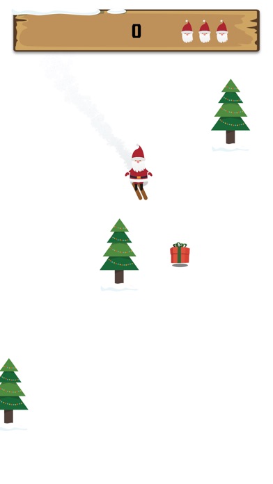 Santa Ski Runner screenshot 3