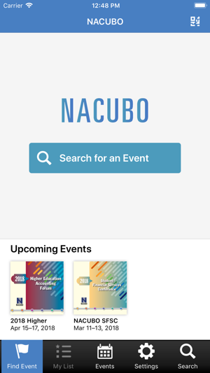 NACUBO Events