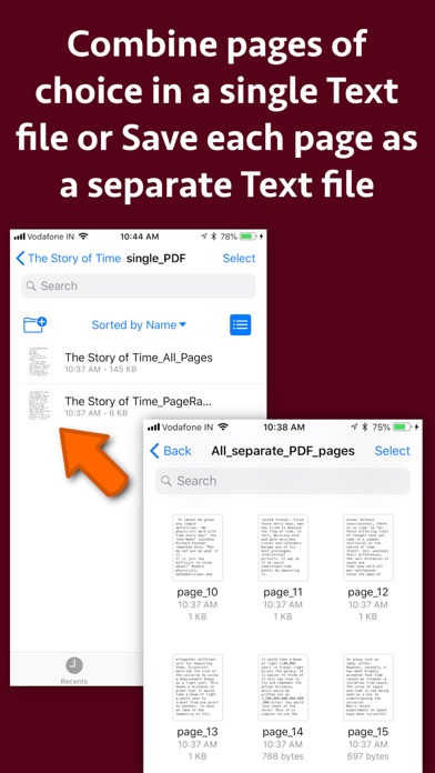 PDF to Text Maker screenshot 3