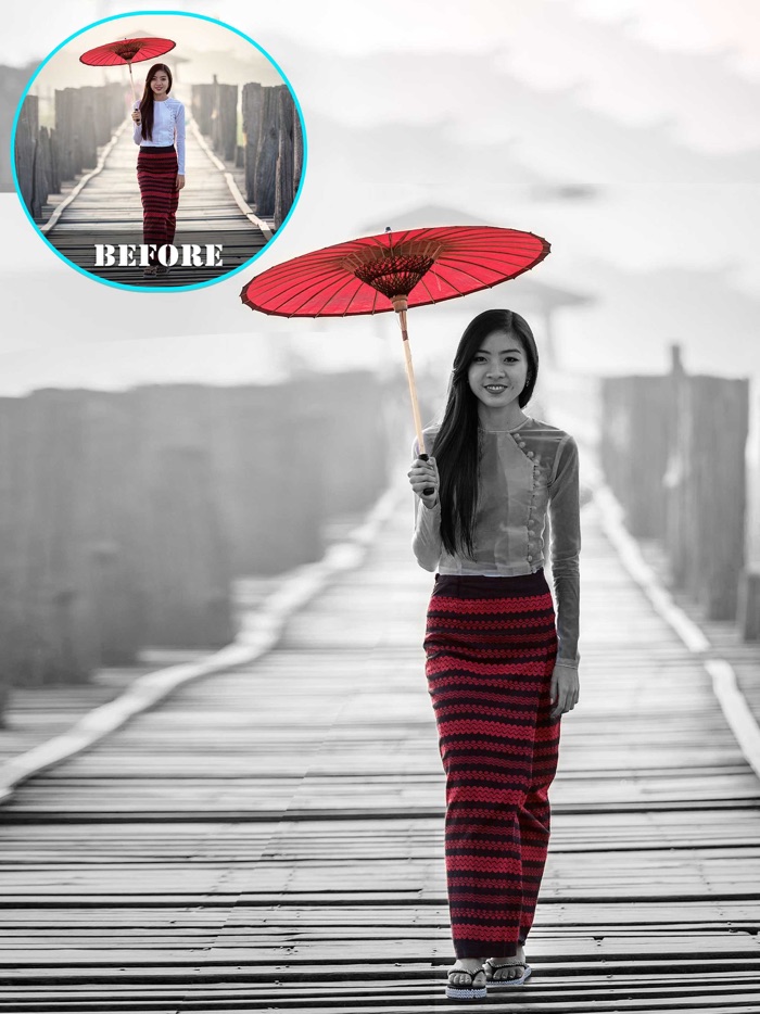 Black and White Photo Editor .