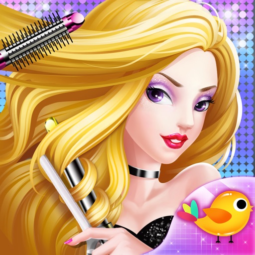 Superstar Hair Salon - Girls Makeup, Dressup Games iOS App