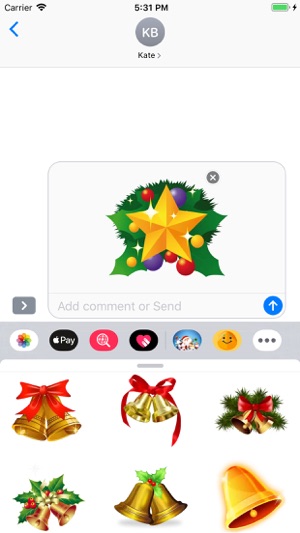 Christmoji - Christmas Sticker(圖7)-速報App