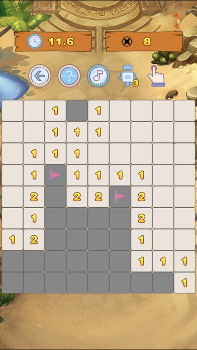 Triangle Minesweeper screenshot 2
