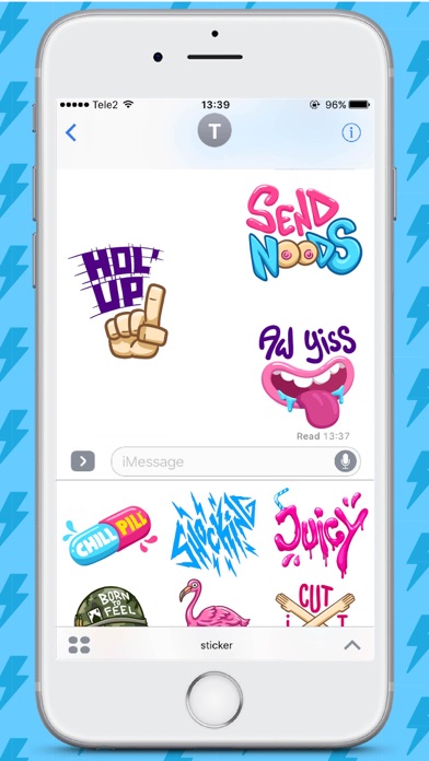 Juicy Hot Sticker Pack screenshot 3