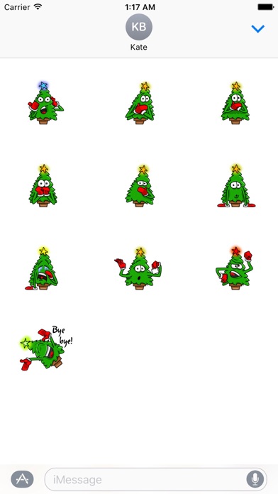 Twinkle Christmas Tree Sticker screenshot 3