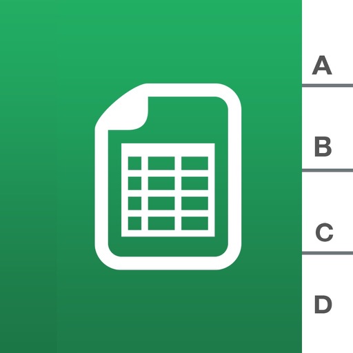 Contacts 2 XLS iOS App