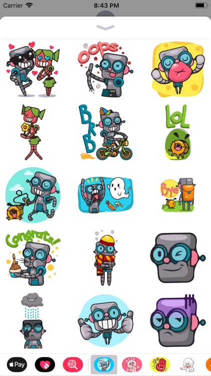 Wali the Weirdo Robot Emotes