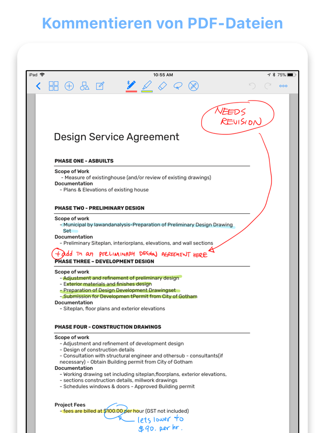 testbericht ipad pro 9 7 zoll true tone display 4 lautsprecher und goodnotes 4 screenshot
