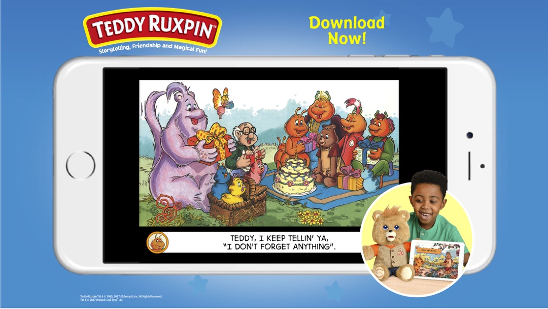 teddy ruxpin app