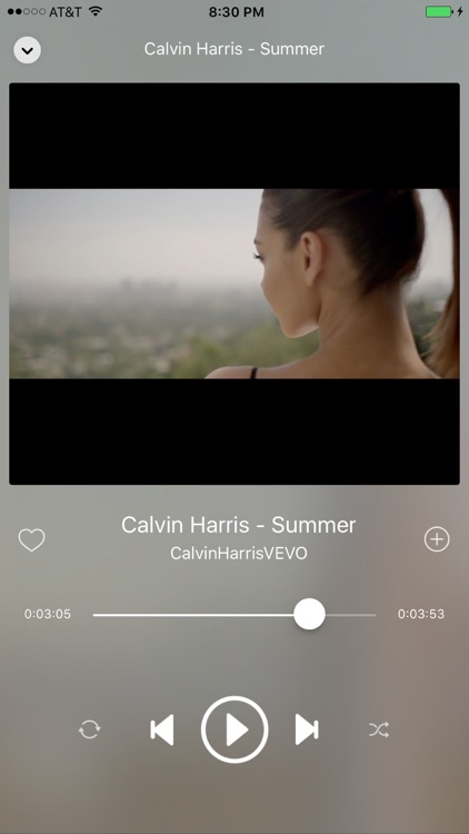 Music Video Player •