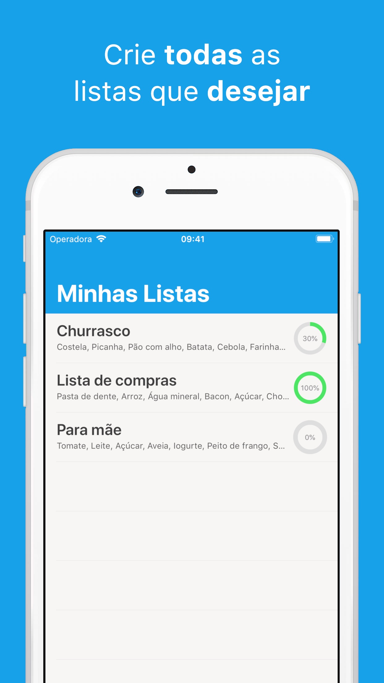 Screenshot do app Remember To Buy!