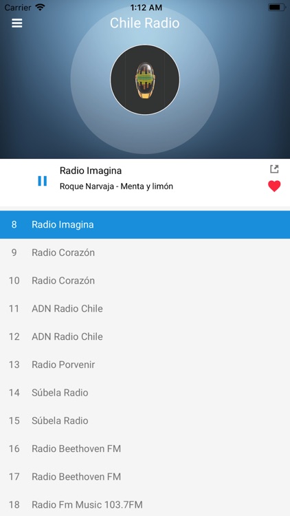 Chile Radio Station:Chilean FM screenshot-4