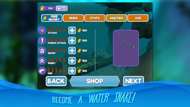 Water Snake Underwater Hunting Simulator(圖2)-速報App