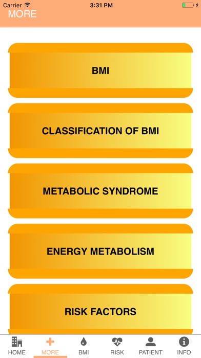 DS BMI & Metabolic Syndrome screenshot 2