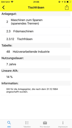 NWB AfA Tabellen(圖3)-速報App