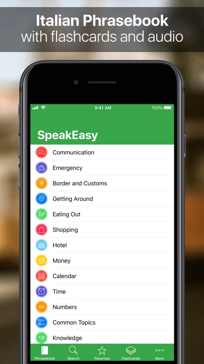 SpeakEasy Italian screenshot-0