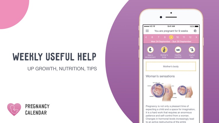 Pregnancy app and Baby Tracker