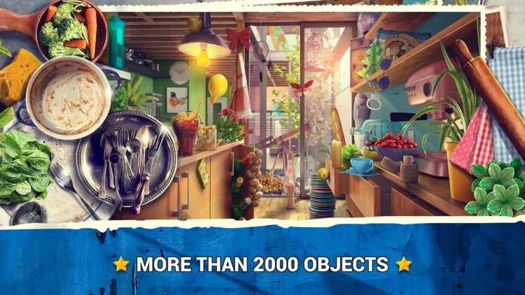 Hidden Objects Messy Kitchen